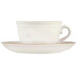 TAZZA TE' C/PIATTINOALBA GOLD 220CL