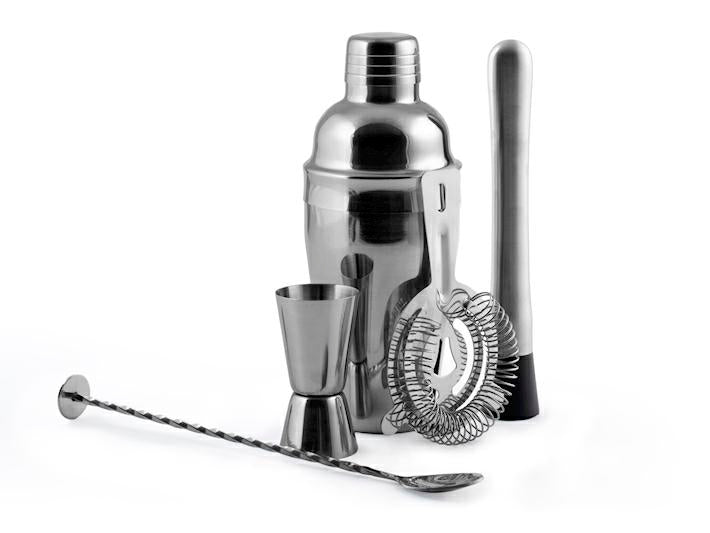 SET PER COCKTAIL IN ACCIAIO INOX