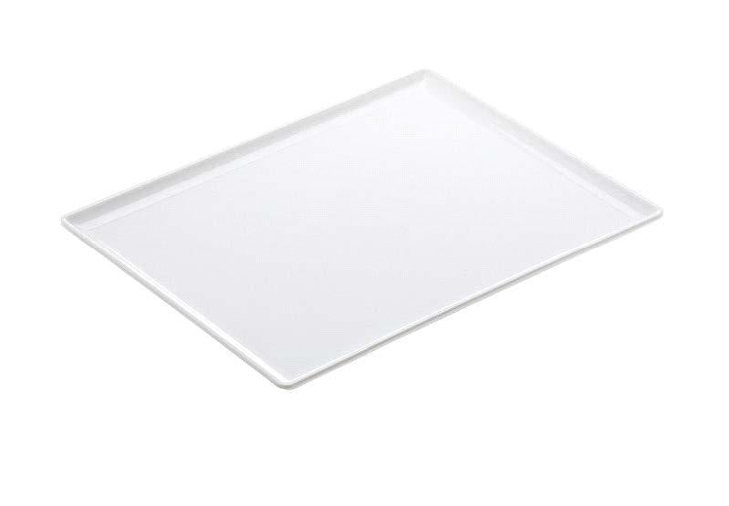 VASSOIO RETT. GN 1/232,5X26,5 SHOW MELAMINA BIANCO