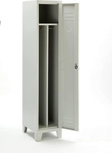 ARMADIETTO SPORCO/PULITO SLIM 1POSTO 35X50X180 GRIGIO