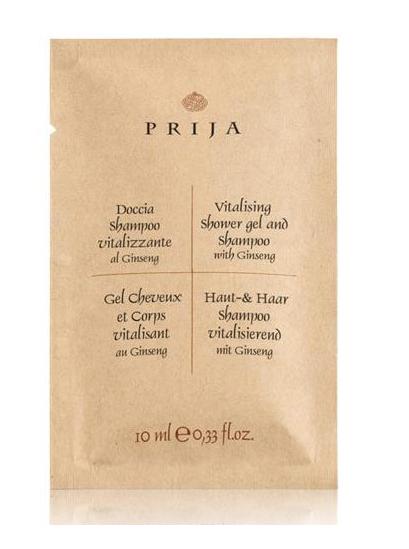 DOCCIA SHAMPOO IN BUSTINE 10ML GINSENG PRIJA CT=600PZ