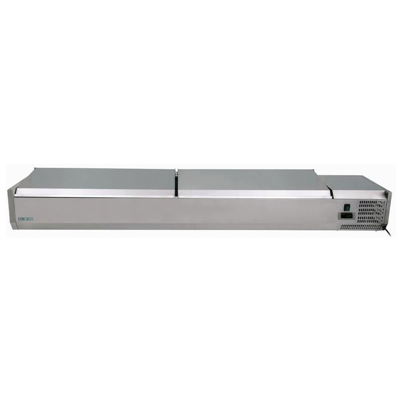 VETRINA PIZZERIA REFRIGERATA  1400x395x230/435(h)