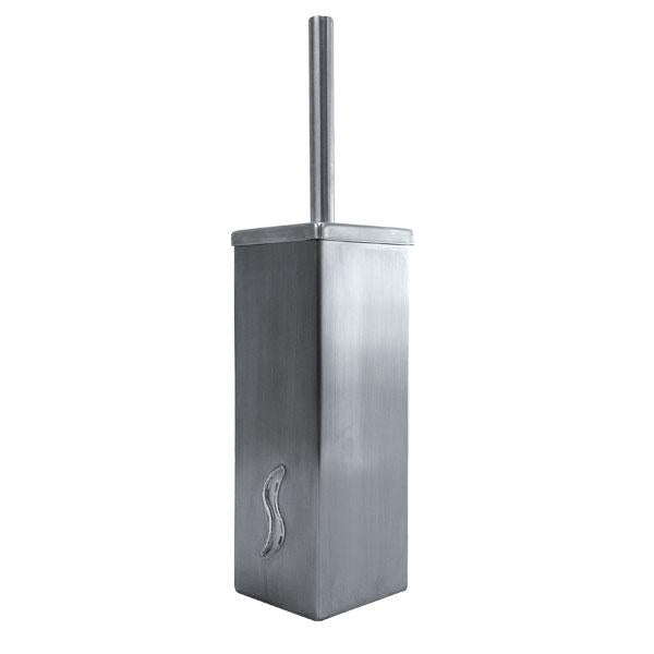 PORTASCOPINO MURALE INOX SATINATO "BRINOX"
