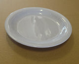 PIATTO PIANO MELAMINA DIAM.23 BIANCO