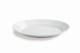 PIATTO PIANO OVALE 38X25XH5CM ALBERGO BIANCO
