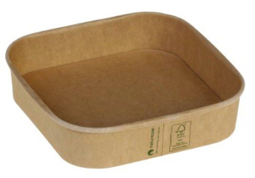 INSALATIERA QUADRATAAVANA BIO 1000L MIS.170X170X50H CF=50PZ