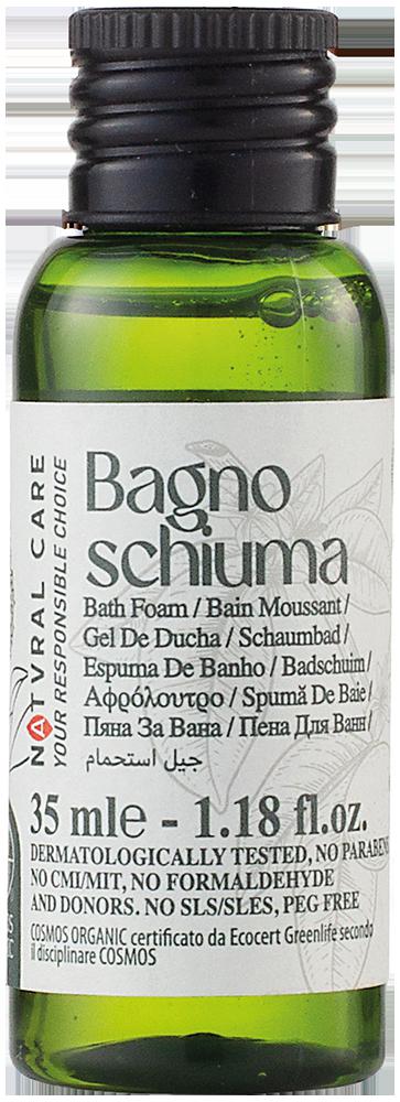 FLACONE BAGNOSCHIUMA NATURAL CARE 35ML CF=286PZ