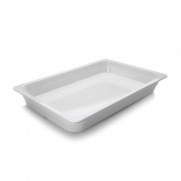VASSOIO GN 1/2 CM.32,5X27X1,5 MELAMINA BIANCA