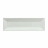 PIATTO PIANO RETTANGOLARE 33X10CM PLAIN BIANCO