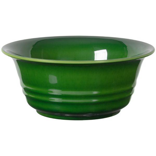 BOLO VERDE MELAMINA 16CM SHOW PLATE BARREL