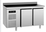TAVOLO REFRIGERATO 2PORTE CON ALZATINA (SAGI)