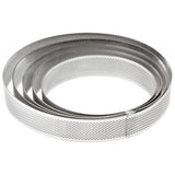FASCIA MICROFORATA INOX Ø25CM H3,5CM