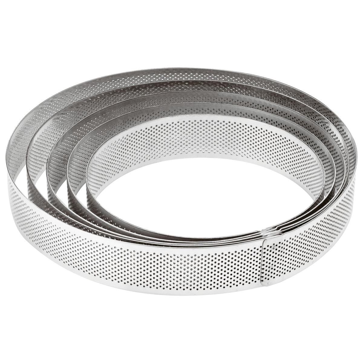 FASCIA MICROFORATA INOX Ø13CM H3,5CM
