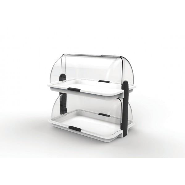 POLIBOX MEDIO DOPPIOBIANCO DIM.38x26x35,5cm
