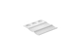 PIATTO IN MELAMINA CON SCOMPARTI 23X21X1,5CM