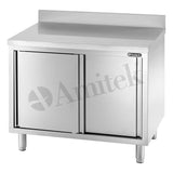 TAVOLO ARMADIATO CON ALZATINA TDA87A  80X70X95