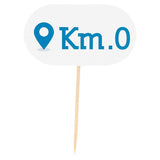 SPIEDINO "KM 0" H8CMBIANCO LEGNO CF=100PZ