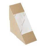 SCATOLA SANDWICH C/FIN.220G CM.12,4X12,4X5,5 NAT CF=50PZ