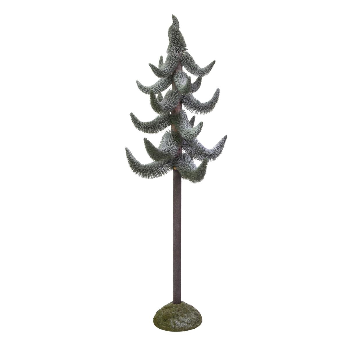 ALBERO PLASTICA INNEVATO VERDE H160