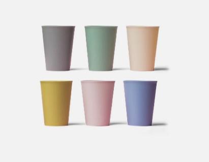 BICCHIERE PP 250CC SOFT PASTEL CF=12PZ