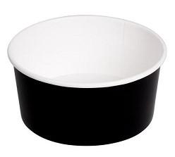 INSALATIERA/BOWL 750CC NERO IN CARTONCINO CF=50PZ