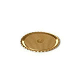 VASSOIO GOLDEN PET-PP ORO COPRENTE DIAM.28CM CF=50PZ