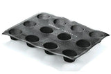STAMPO SILICONE MICROF.TONDO N.12 DIAM.60 H4MM SET=2PZ