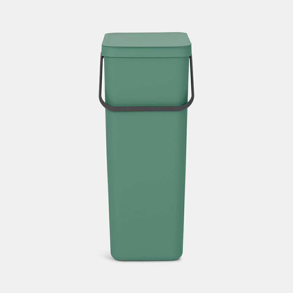 PATTUMIERA SORT&GO 40LT C/MANIGLIA VERDE