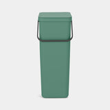 PATTUMIERA SORT&GO 40LT C/MANIGLIA VERDE