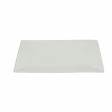 PIATTO PIANO RETTANGOLARE 33X20CM PLAIN BIANCO