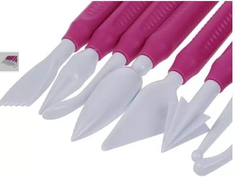 SET DA 8PZ PER MODELLARE USO PASTICCERIA