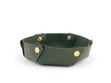 SVUOTA TASCHE PVC TONDO VERDE CM.14X4H
