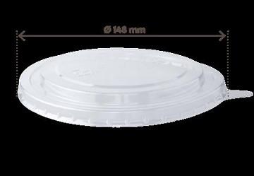 COPERCHIO INSALATIERA R-PET TRASPARENTE DIAM.16,5CM CF=50PZ