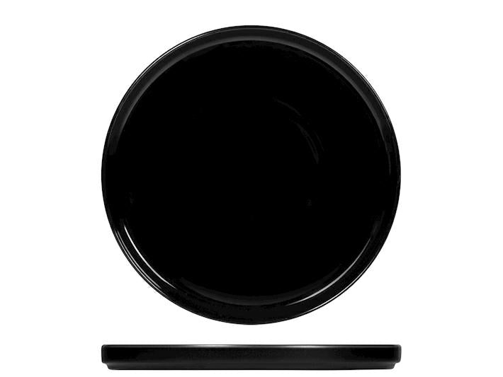 PIATTO PIANO 26CM NORWAY NERO