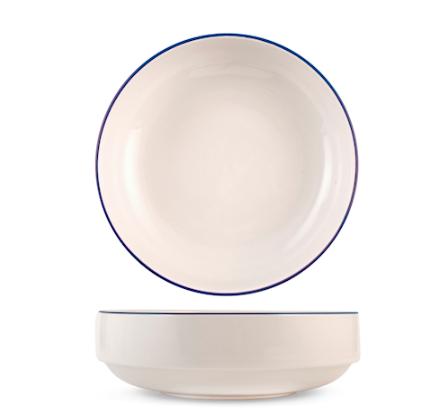 PIATTO FONDO ESSENCE BLUE CM20