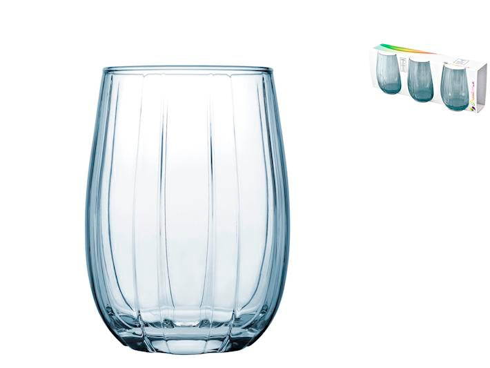 BICCHIERE ACQUA 38CLLINKA AZZURRO