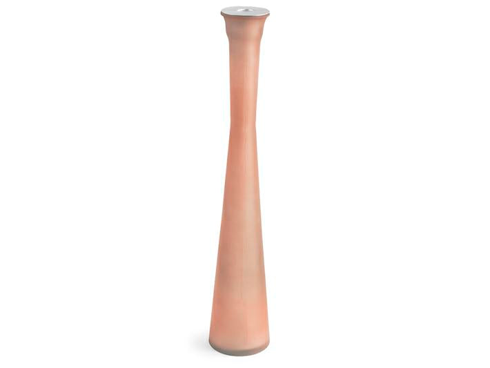 CANDELIERE VETRO TORTORA MAT 51CM