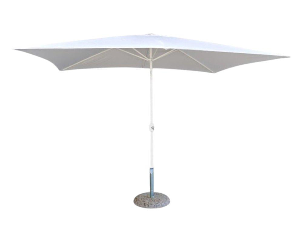 OMBRELLONE GARDEN PALO CENTRALE 2*3 TELO BIANCO