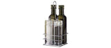PORTACONDIMENTI FIL.INOX 11X11X24