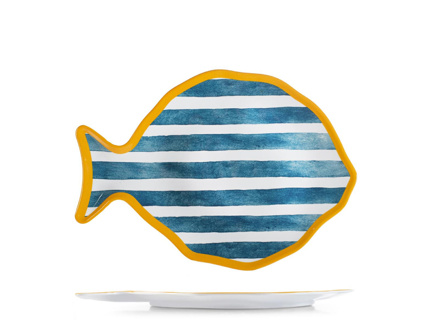 PIATTO PESCE 36CM MAREA MELAMINA