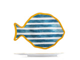 PIATTO PESCE 36CM MAREA MELAMINA