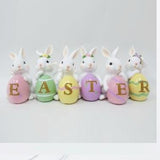 SCRITTA UOVA EASTER DECOR 33X11X12