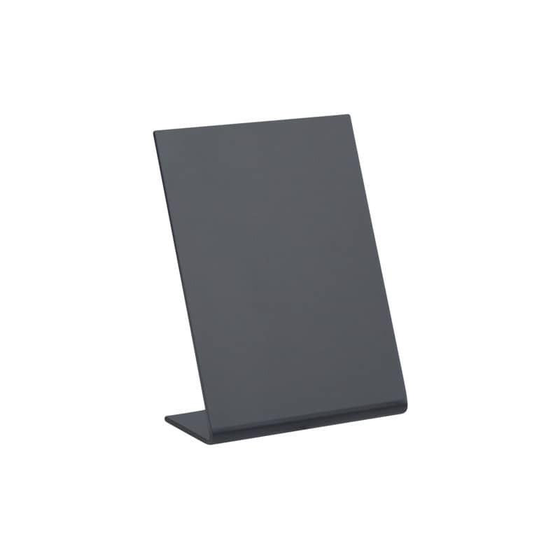 SET DI 5 LAVAGNE IN ACRILICO NERO 11,5x7,5x4,5