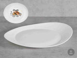 PIATTO OVALE DA CARNE CM 31 OPALE