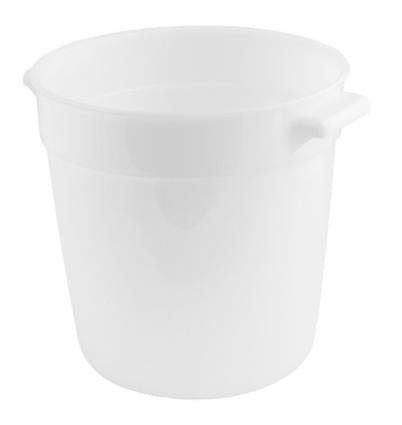 CONTENITORE 18 L Ø 31,4x37,8 CM BIANCO PEHD USO ALIMENTARE