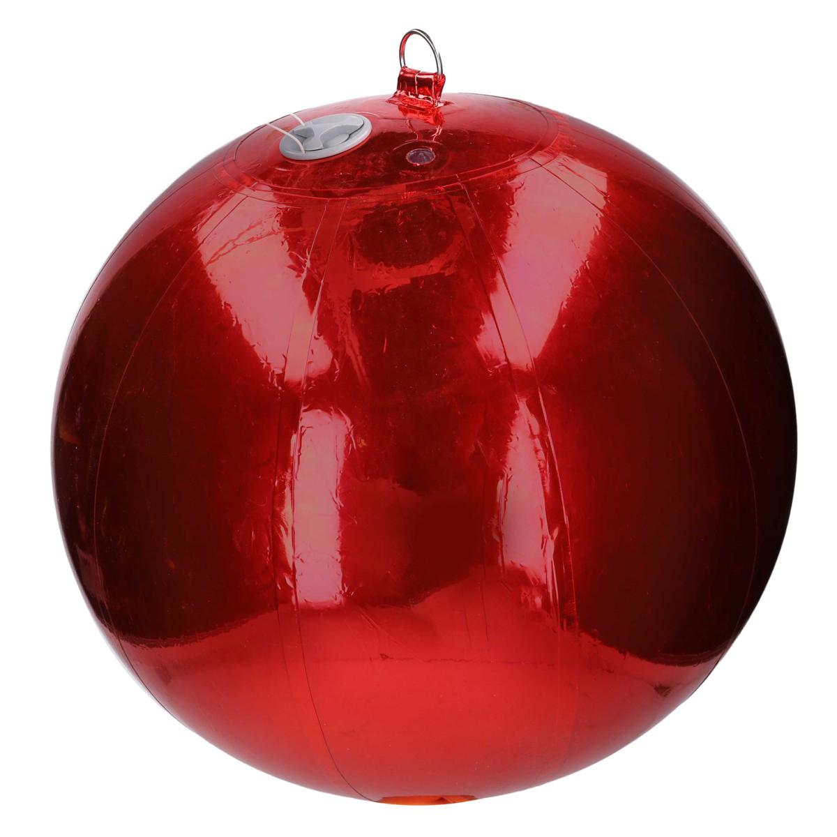 SFERA GONFIABILE DELUXE ROSSO  CM 150H150