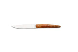 COLTELLO TAVOLA MANICO LEGNO ARANCIO