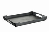 VASSOIO DIAMANTE CAPRI 51X35X5 NERO