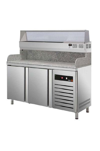 MMZA-200 HC SE BANCOPIZZA 3 PORTE SENZA GRANITO
