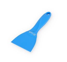 RASCHIETTO FLESSIBILE IN POLIPROPILENE BLU 110MM